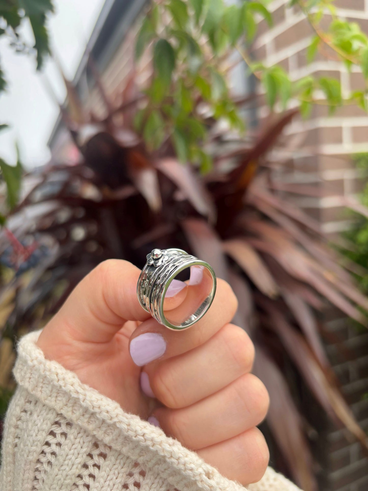 Petal Perfection Spinner Ring