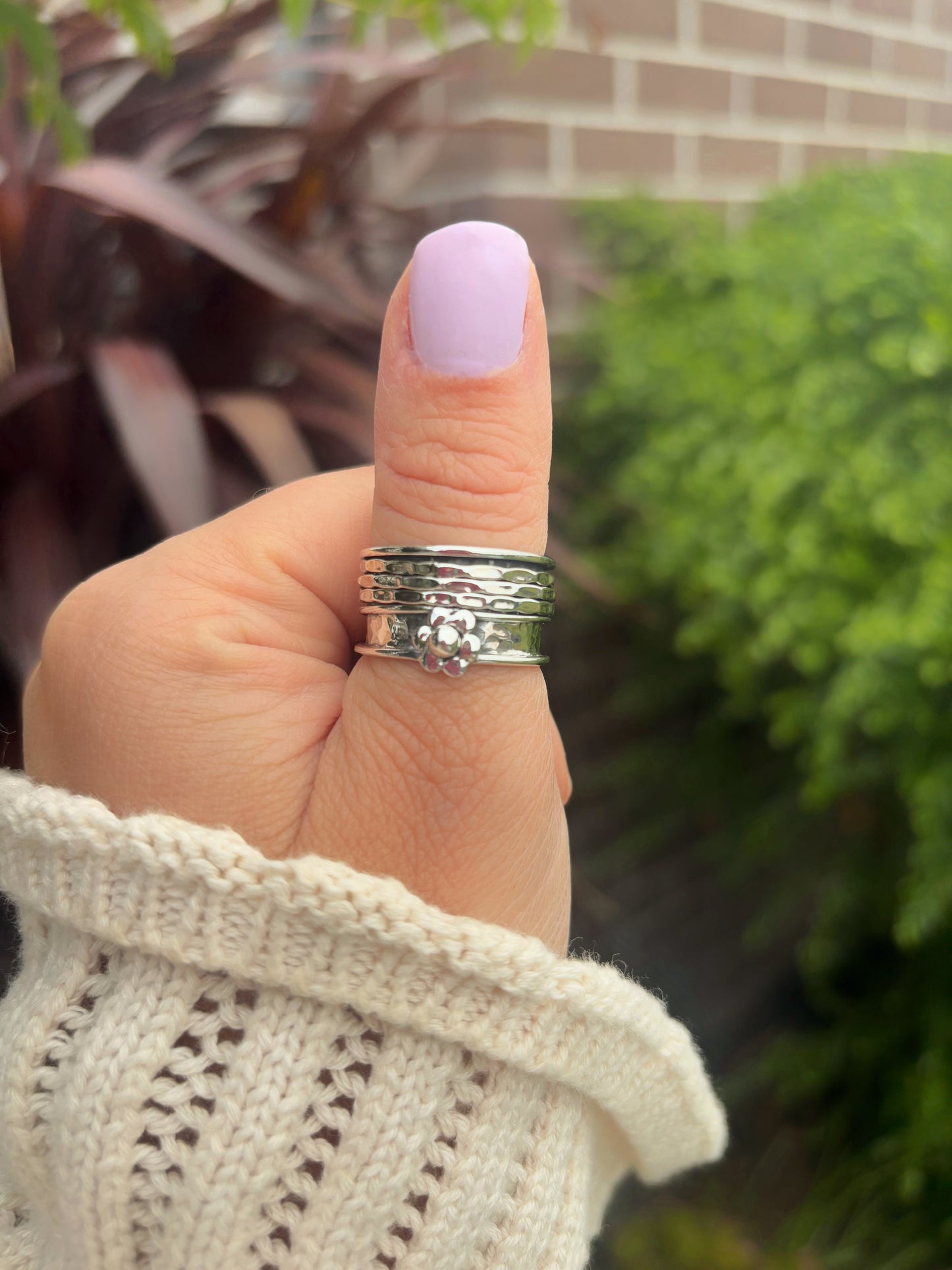 Petal Perfection Spinner Ring