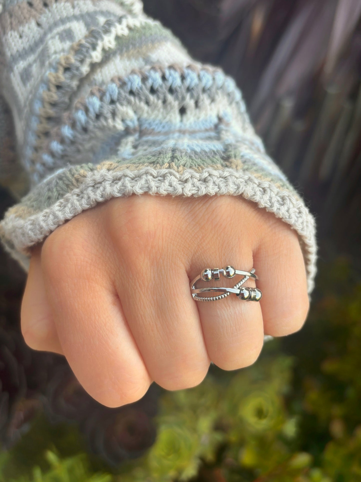 Courage Fidget Ring