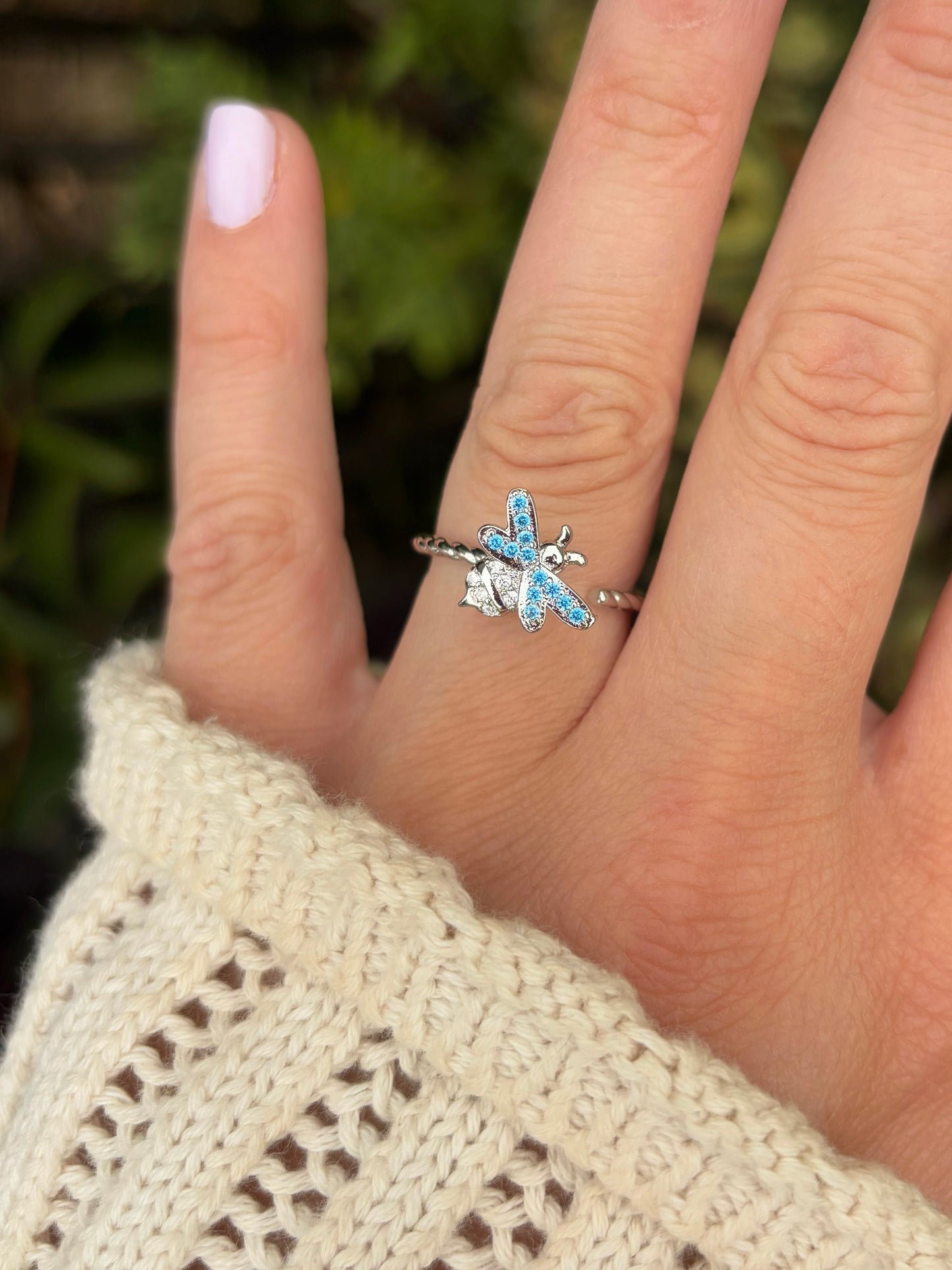 Glitter Bumble Fidget Ring