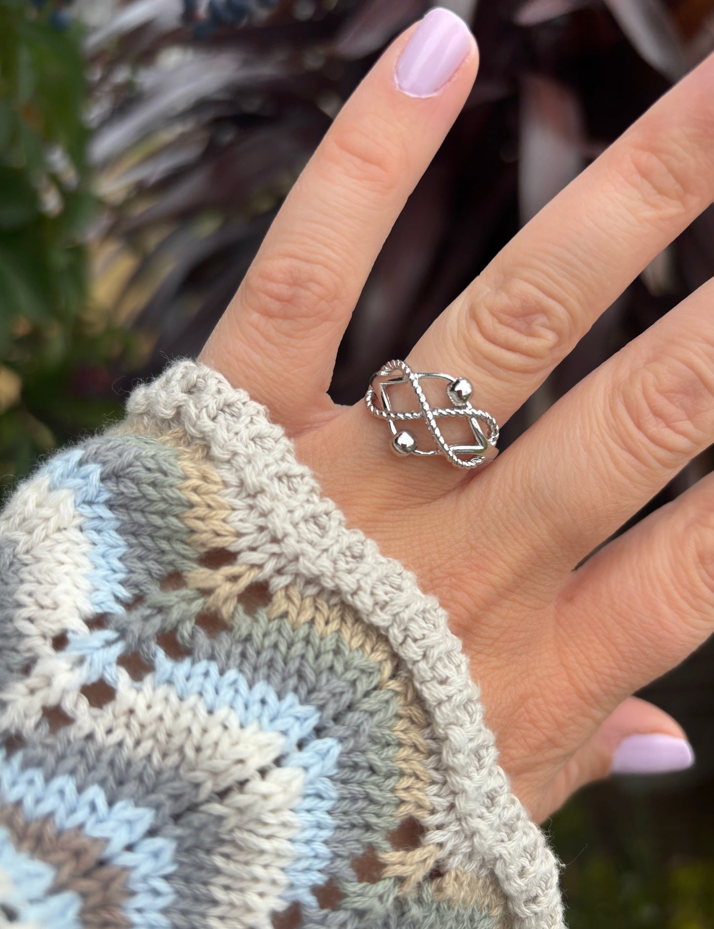 Love Me Knot Fidget Ring