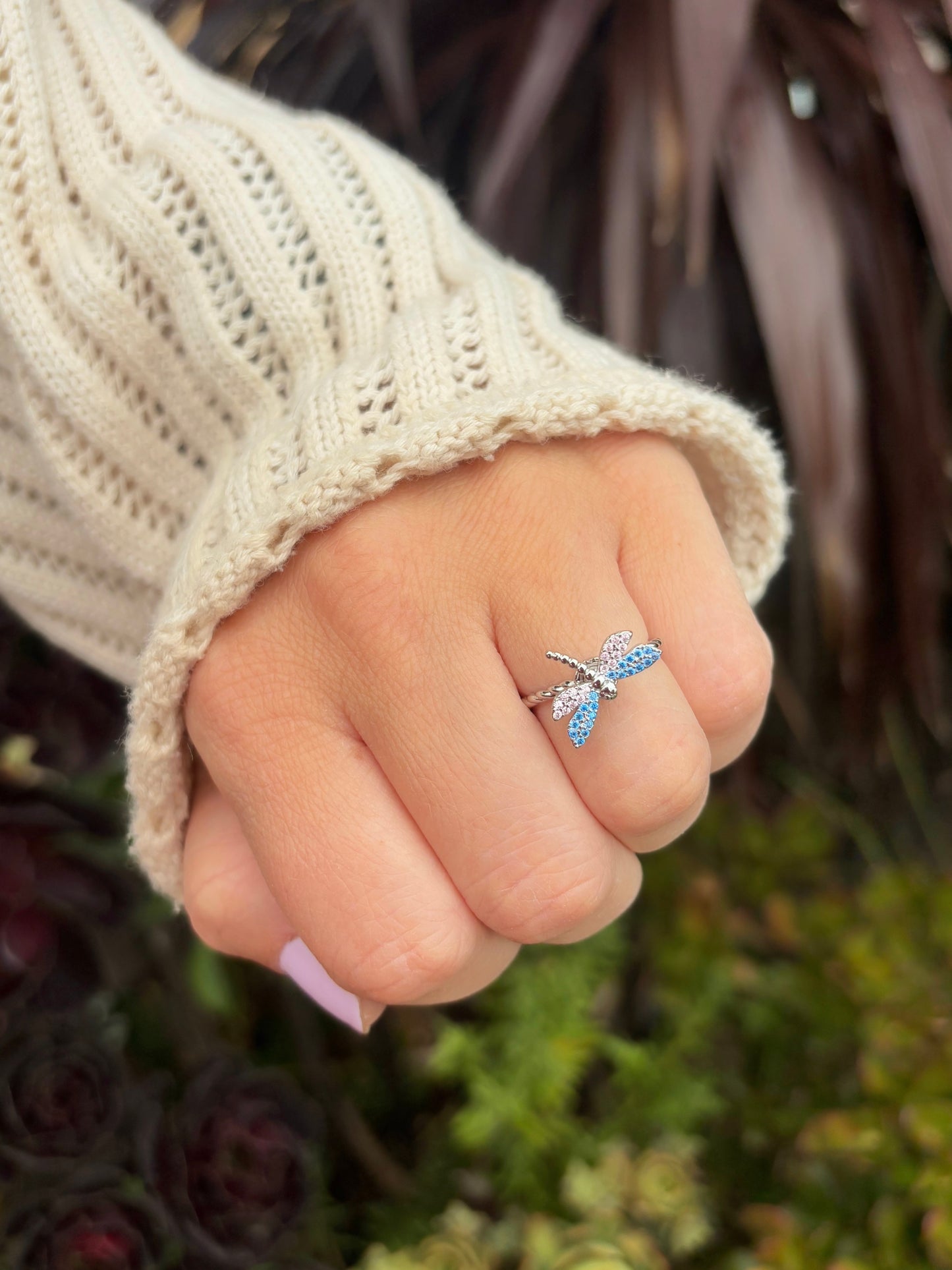 Dragonfly Spirit Fidget Ring