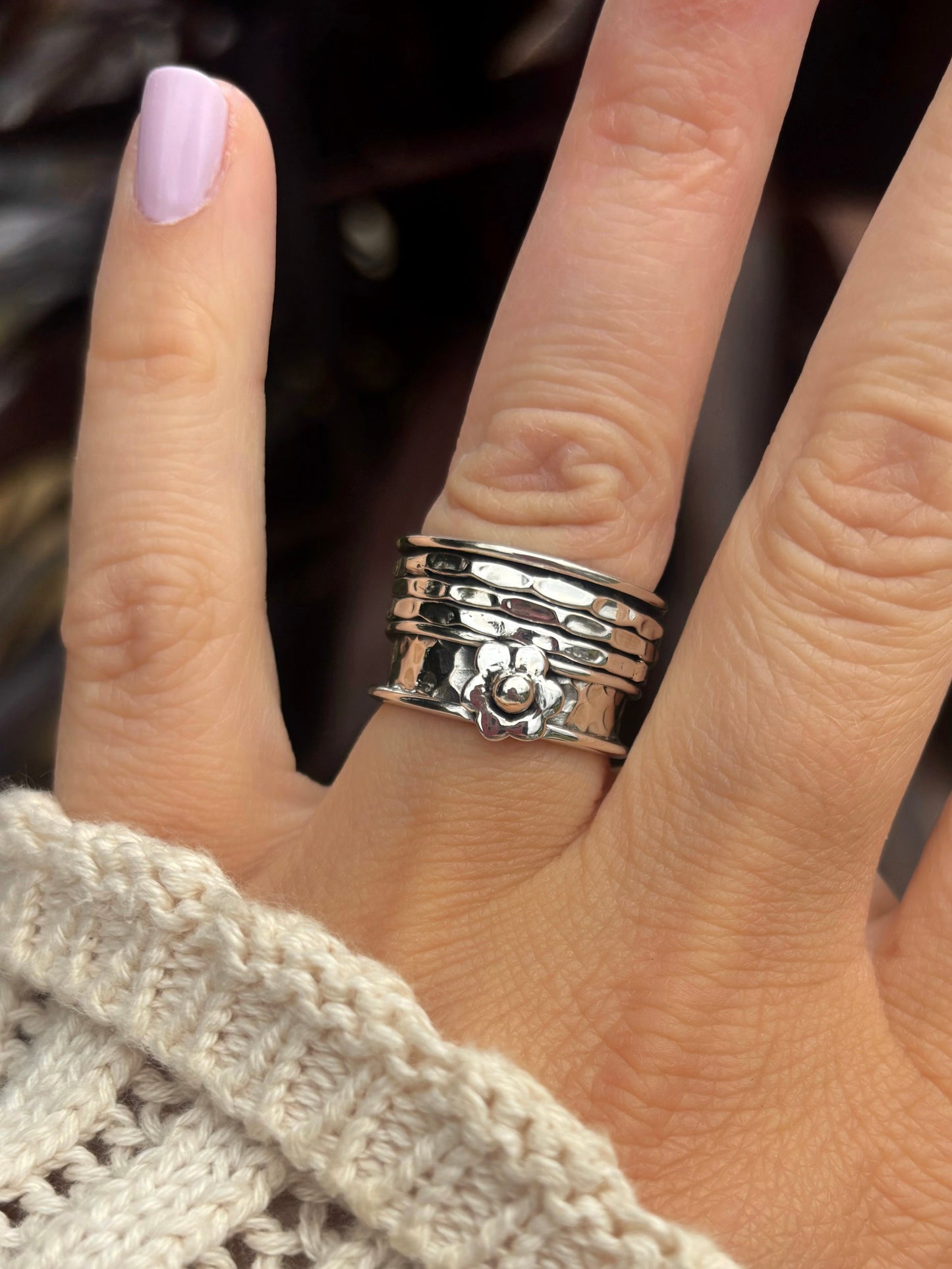 Petal Perfection Spinner Ring