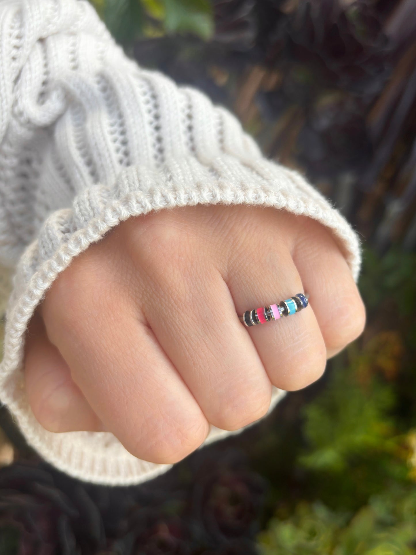 Drop In The Ocean Fidget Ring