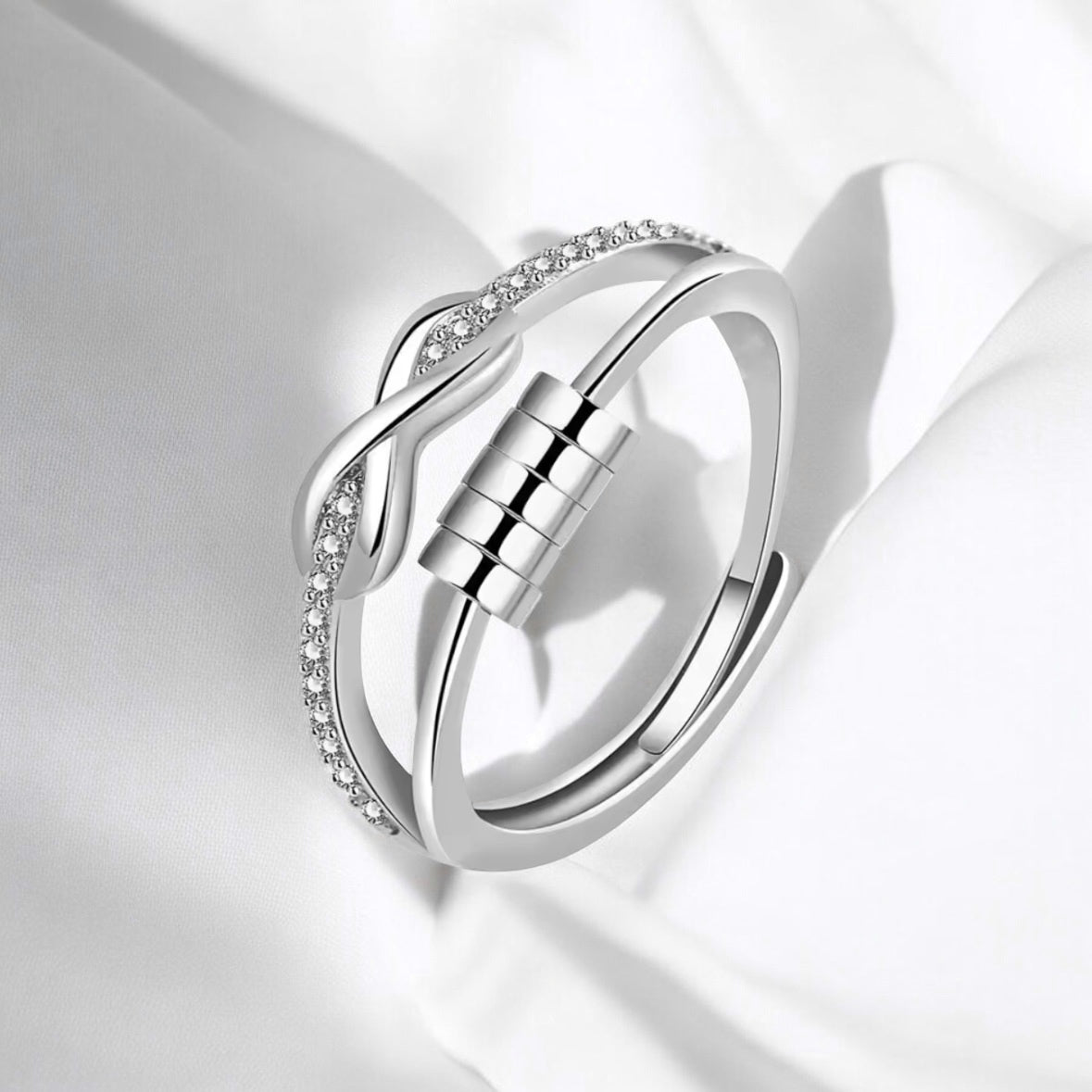 Infinity Fidget Ring