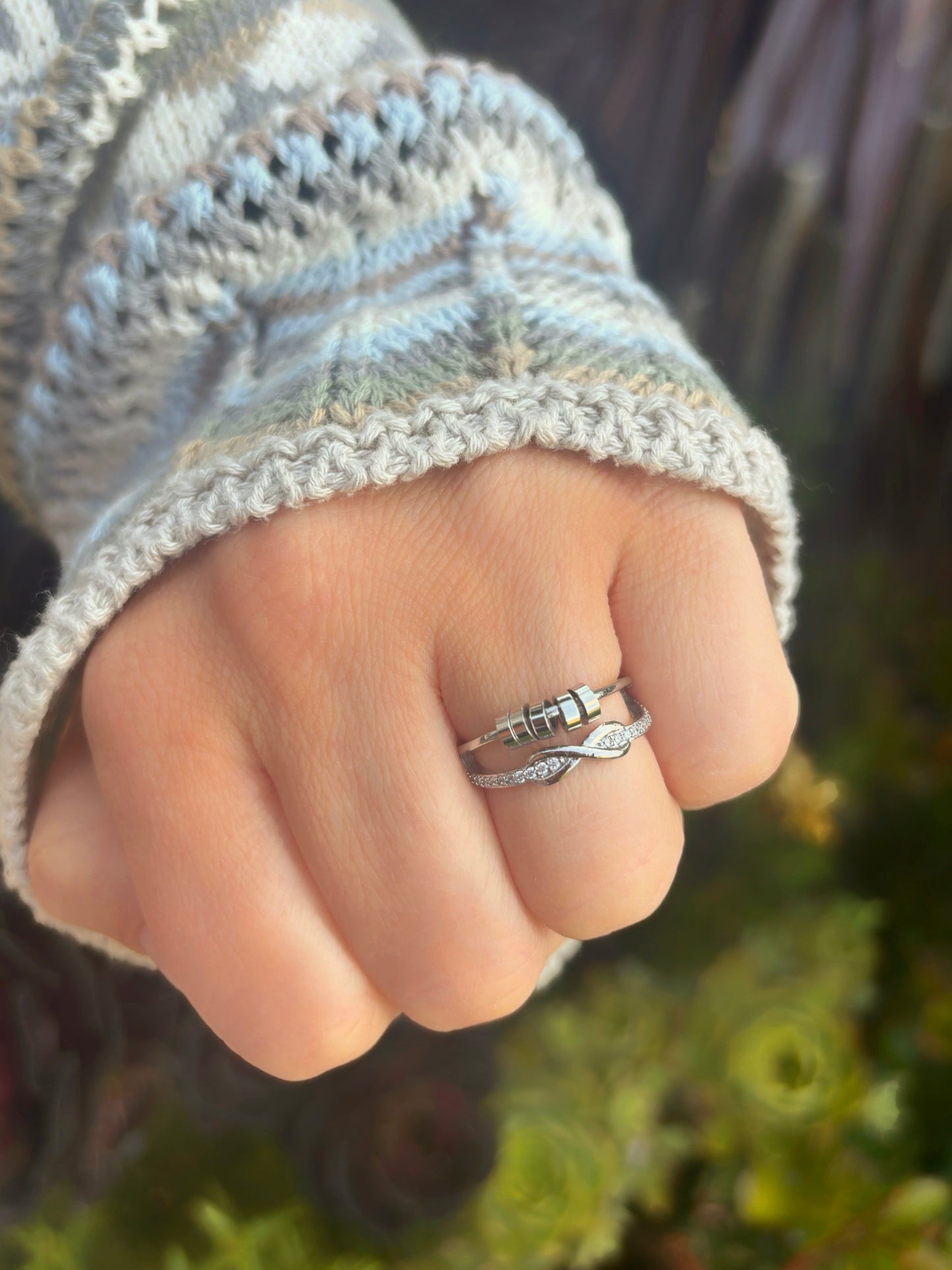 Infinity Fidget Ring