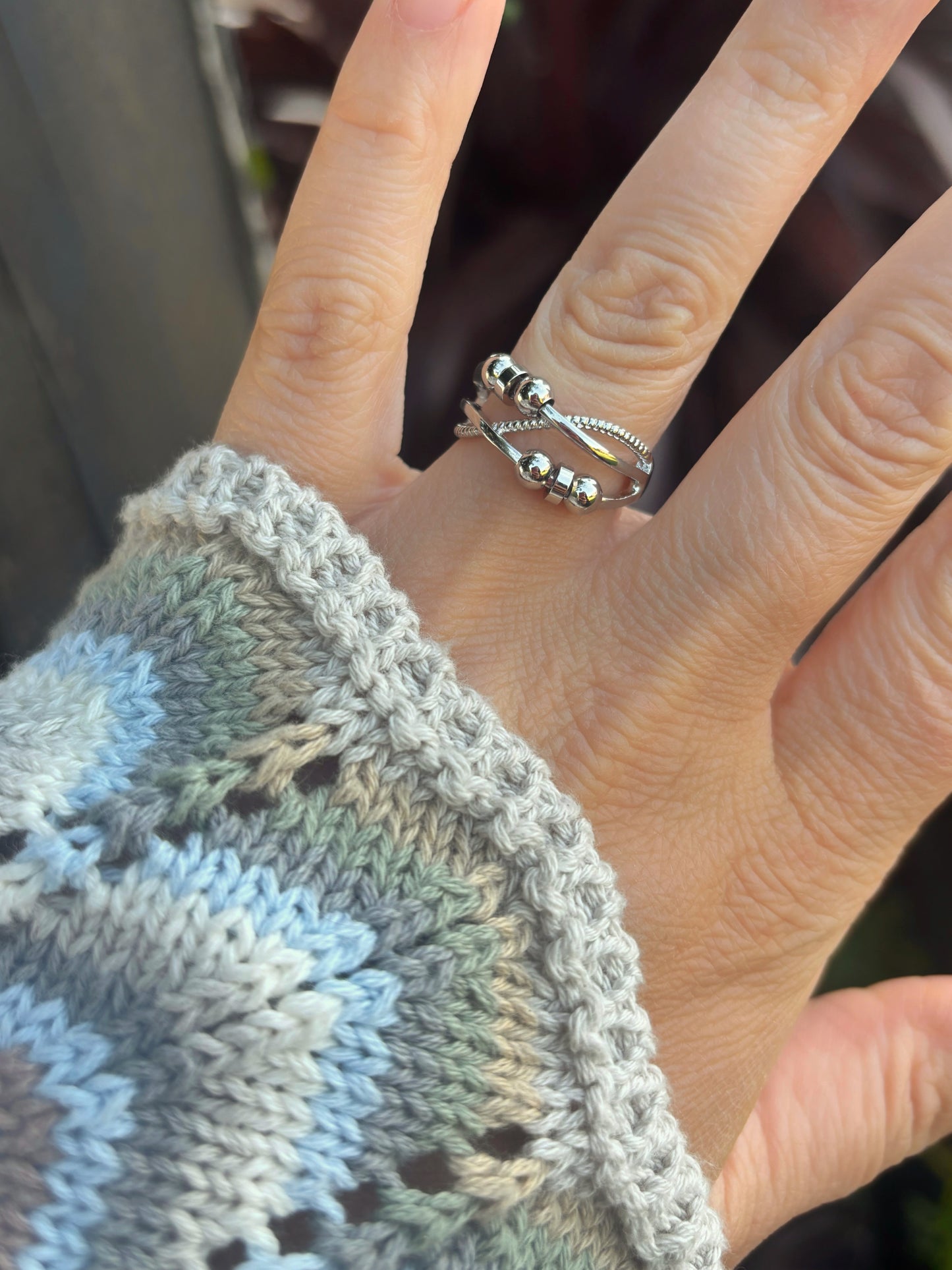 Courage Fidget Ring