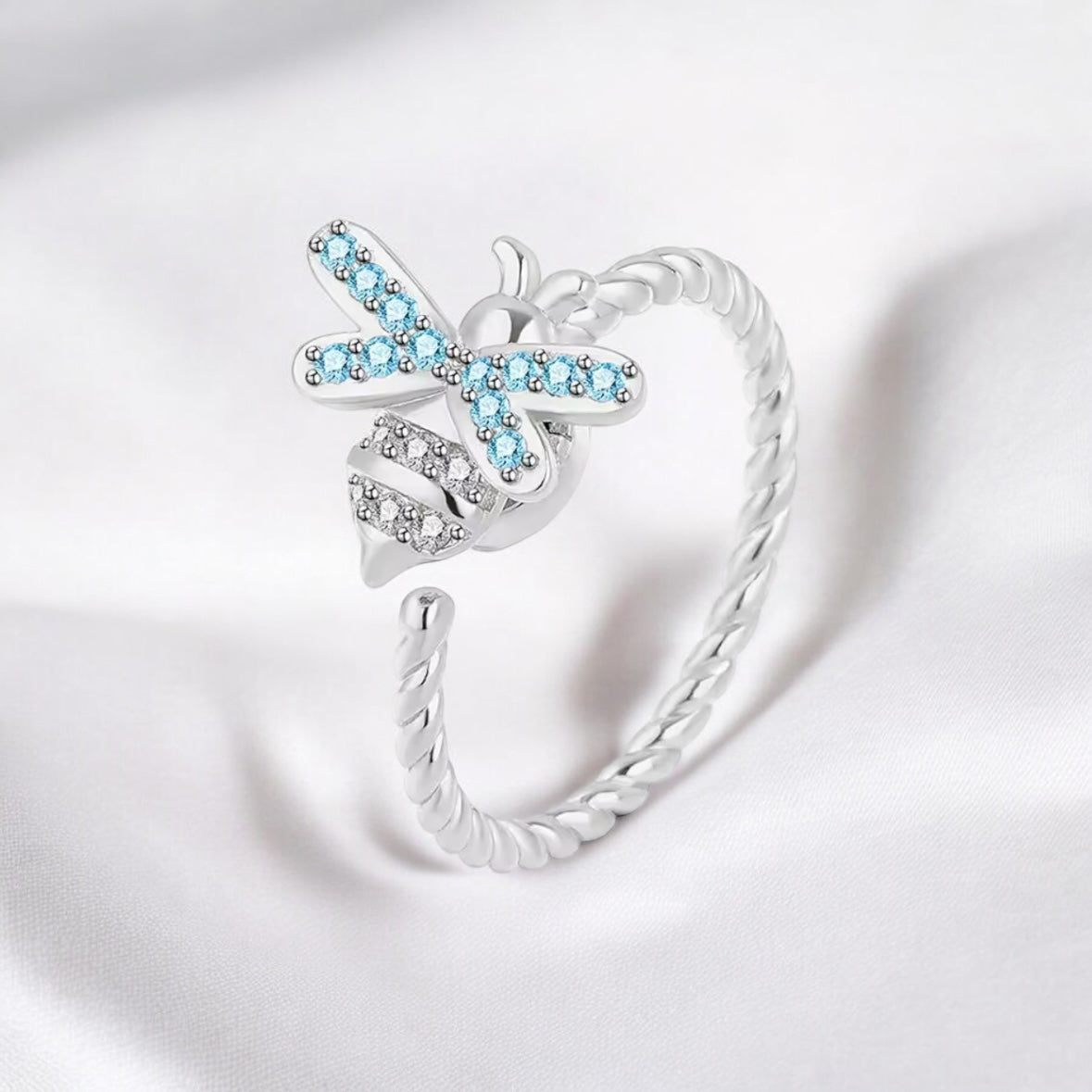 Glitter Bumble Fidget Ring