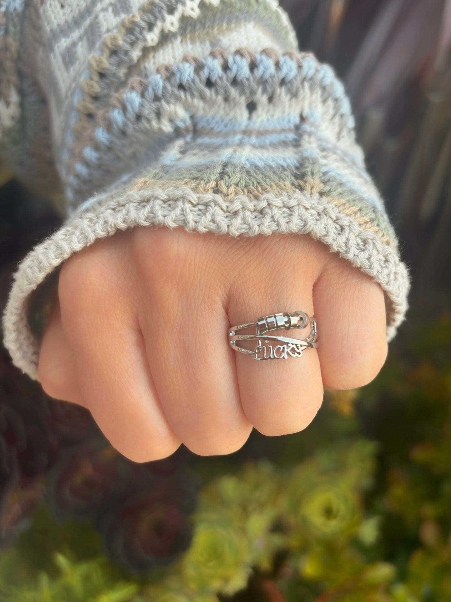 Feeling Lucky Fidget Ring