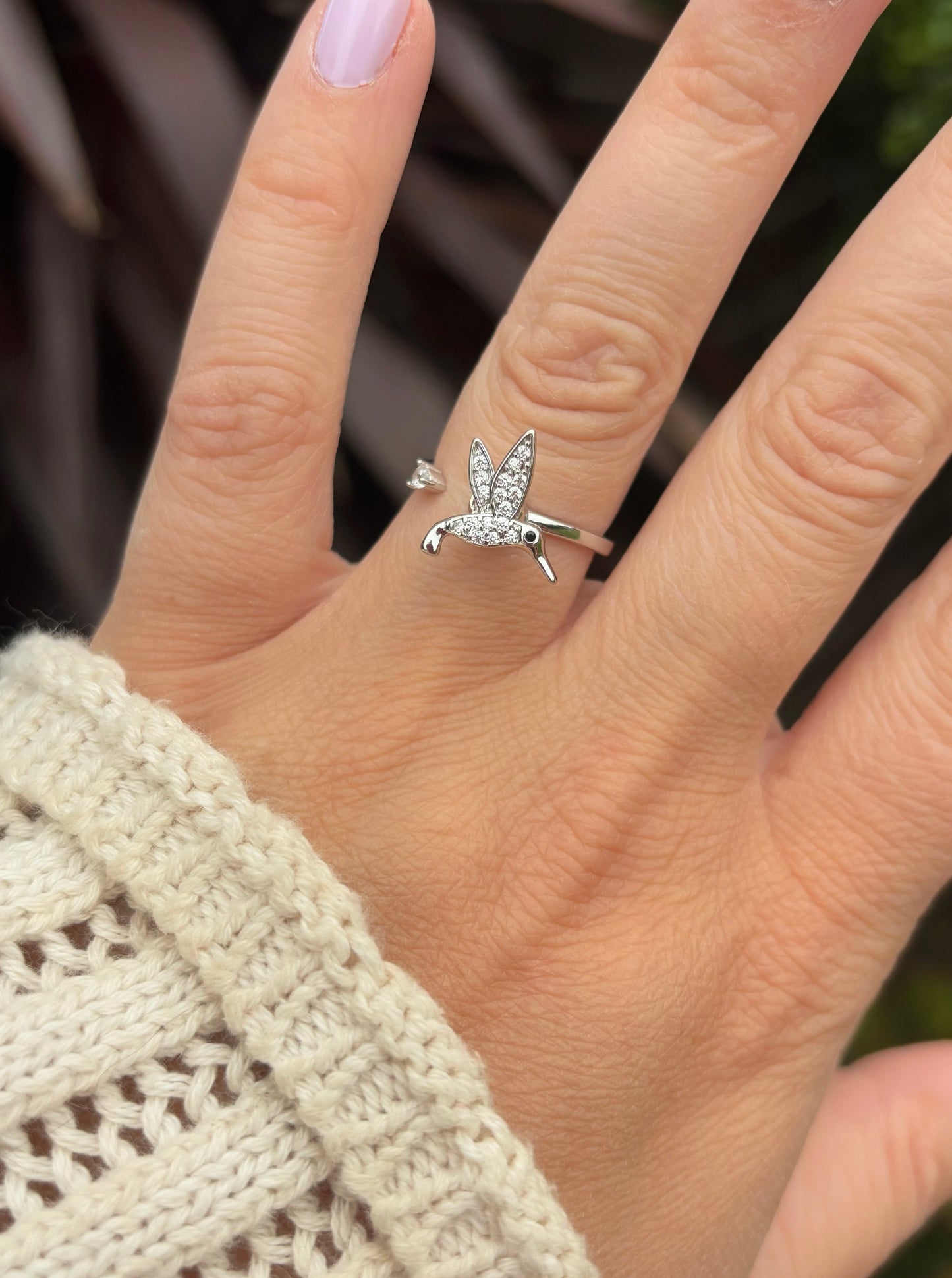 Humming Bird Fidget Ring