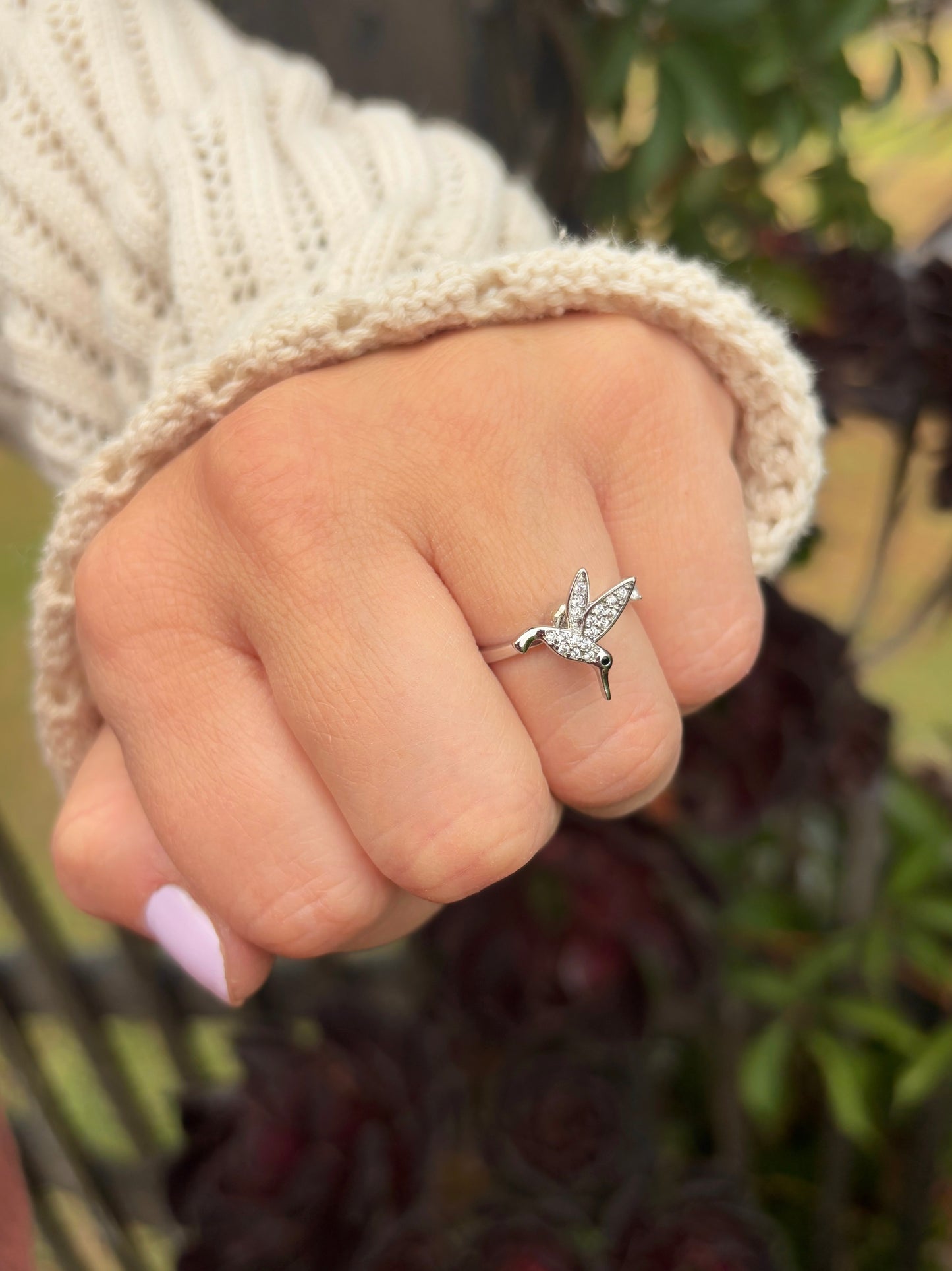 Humming Bird Fidget Ring