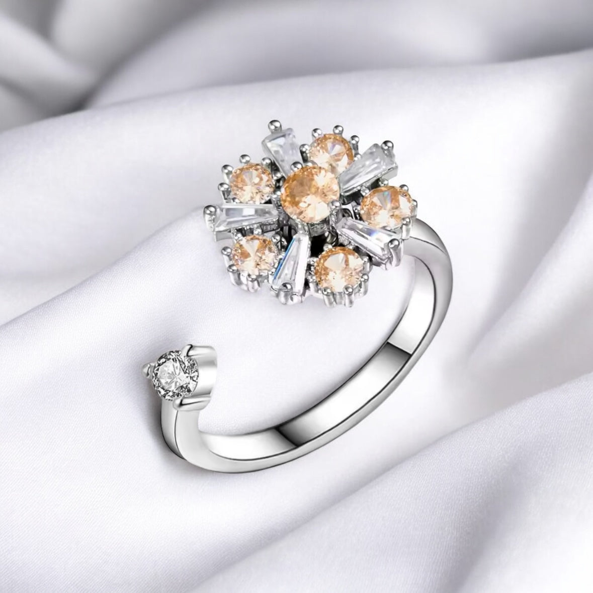 Earth Element Fidget Ring