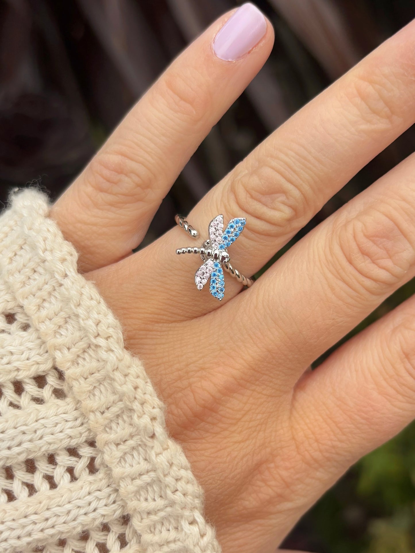 Dragonfly Spirit Fidget Ring