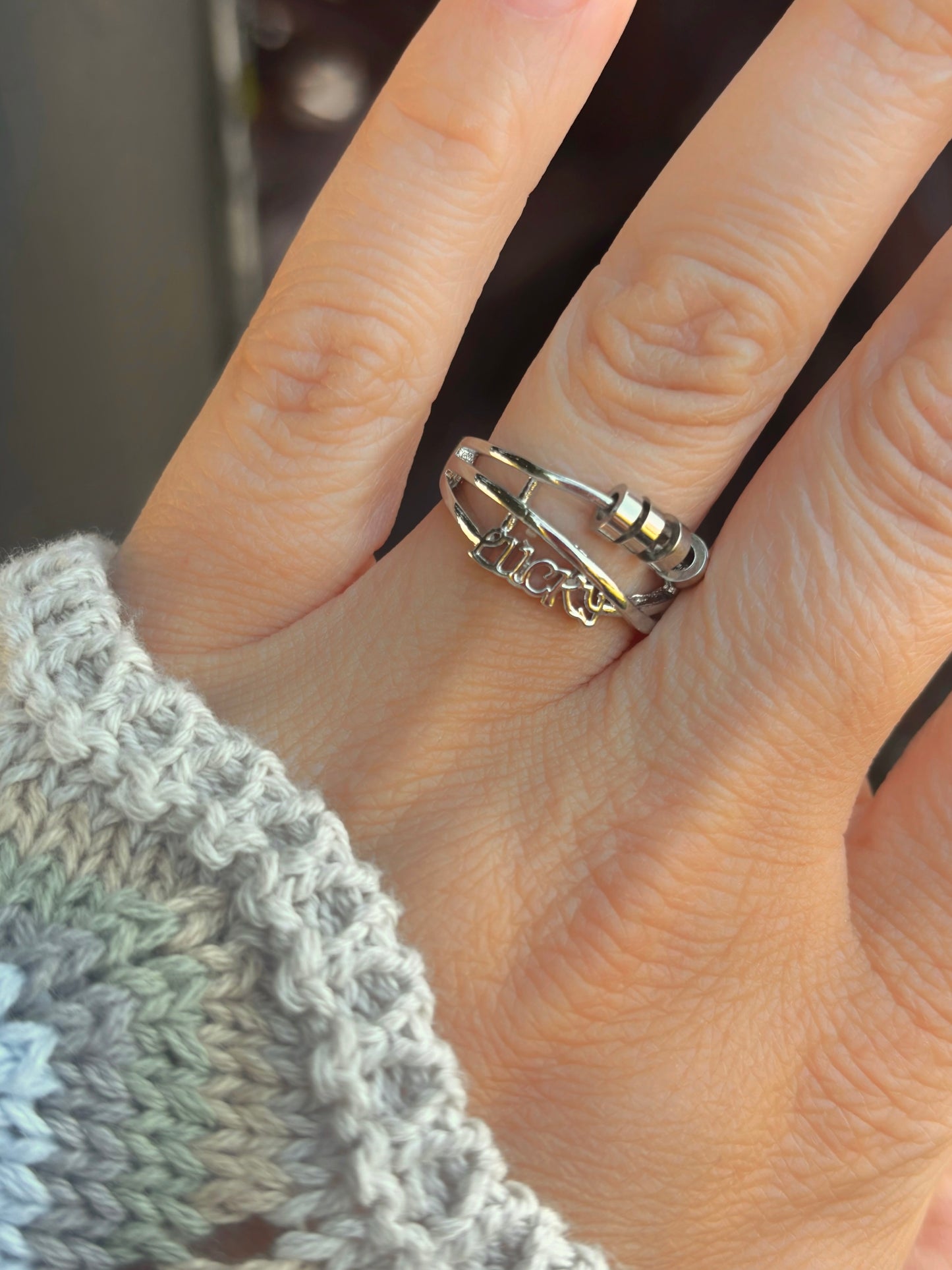 Feeling Lucky Fidget Ring
