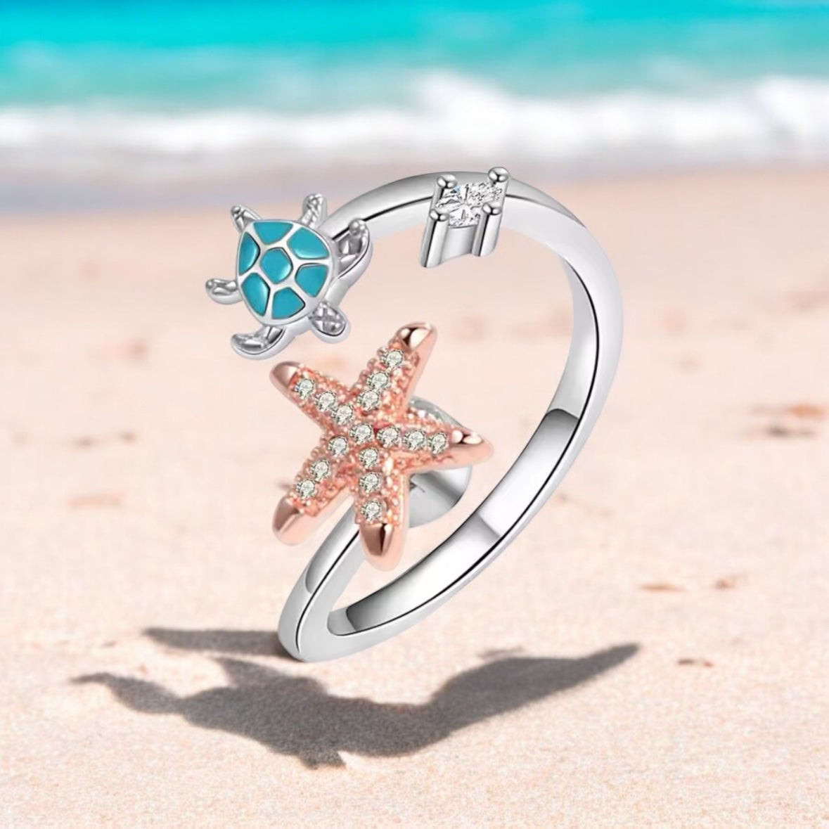 Seaside Fidget Ring